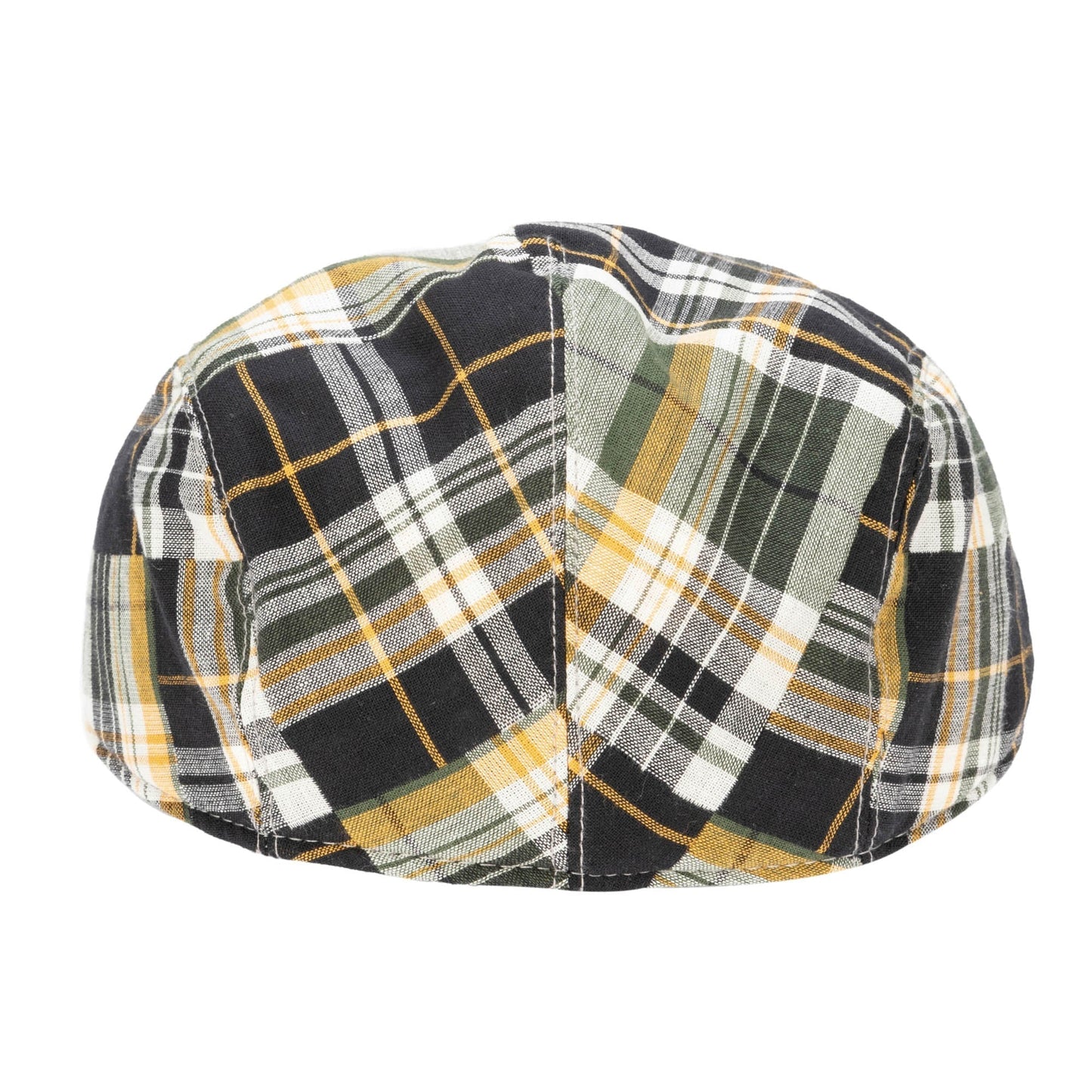 Kids Cut and Sew Plaid Drivers Hat