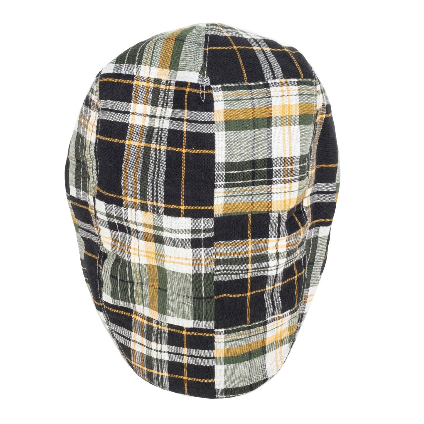 Kids Cut and Sew Plaid Drivers Hat