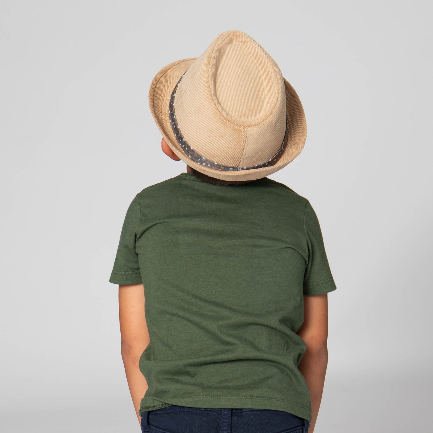 Stingy Brim Corduroy Fedora