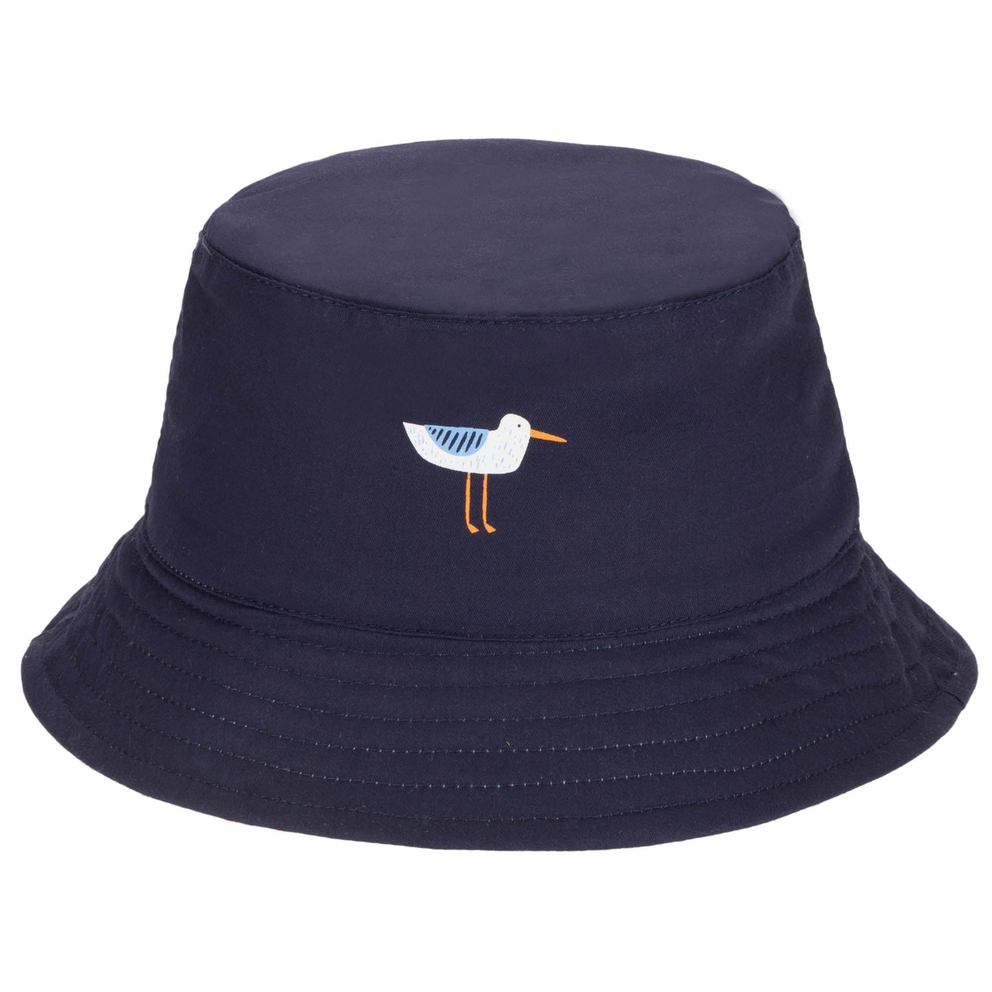 Kids Reversible Bucket Hat with Sand Piper