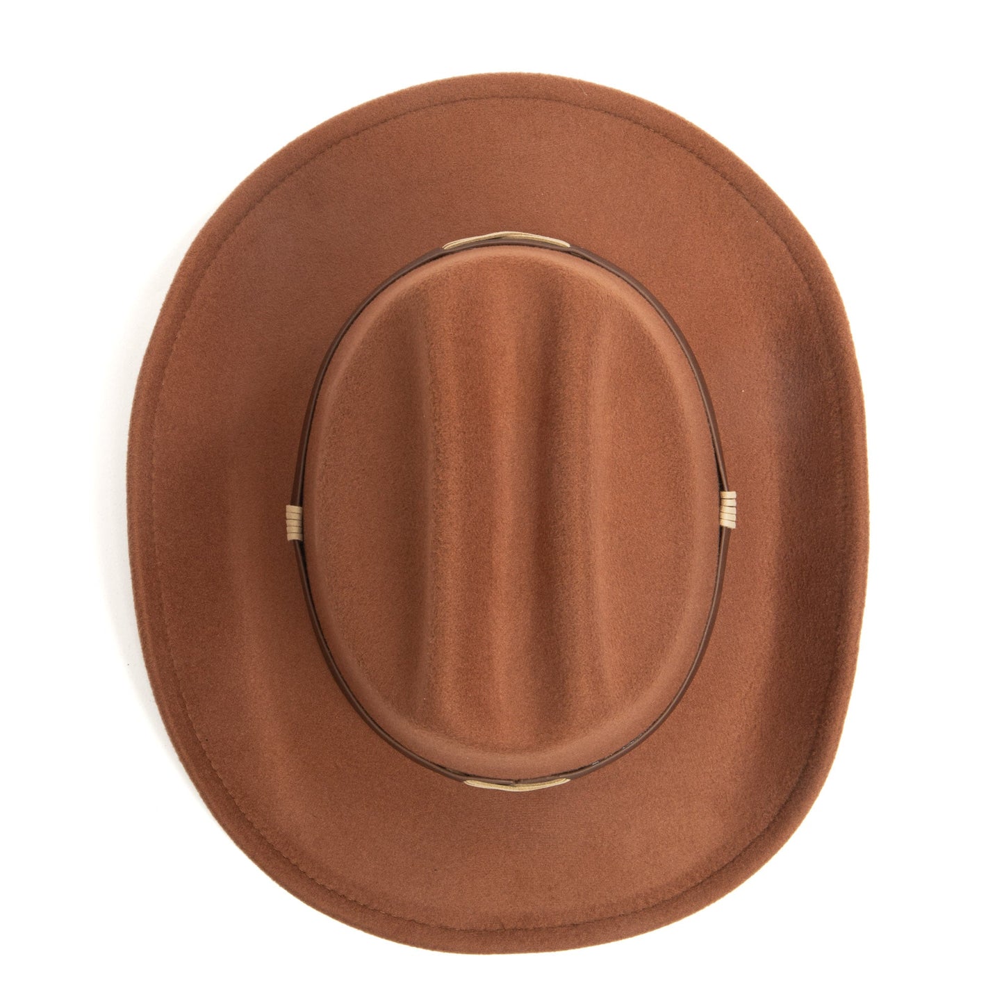 Nino - Kids Cattleman's Crease Cowboy with Contrast X Stitching