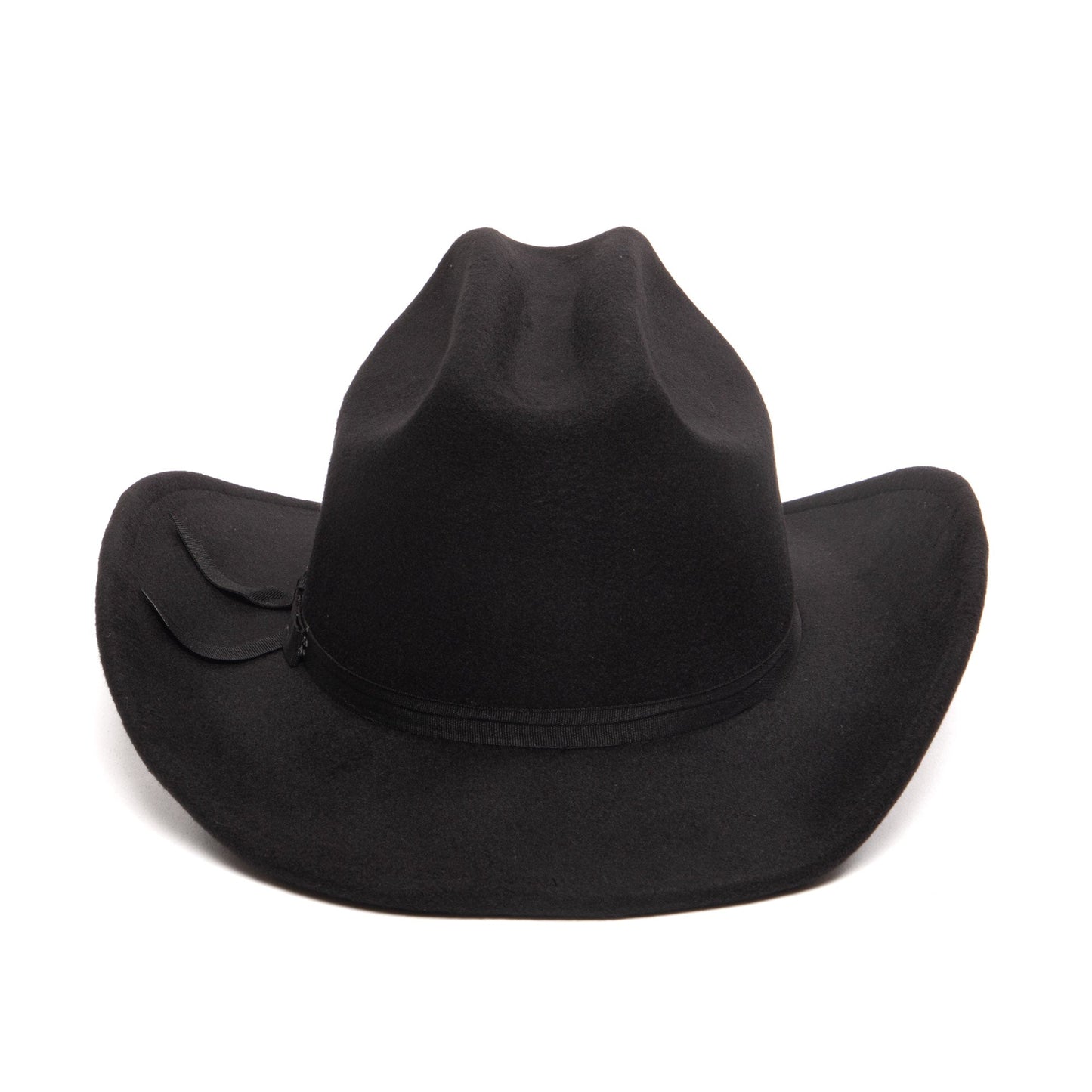 Kids Cattleman's Crease Cowboy with Tonal Grosgrain Band