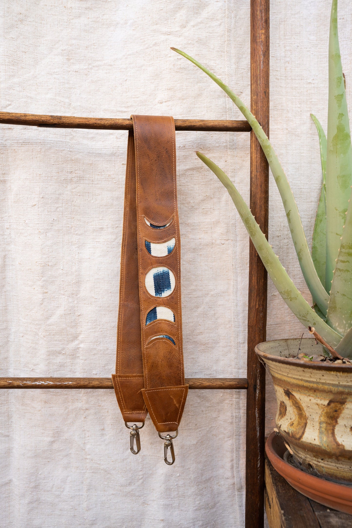 Moon Phase Strap - Tan/Weaving