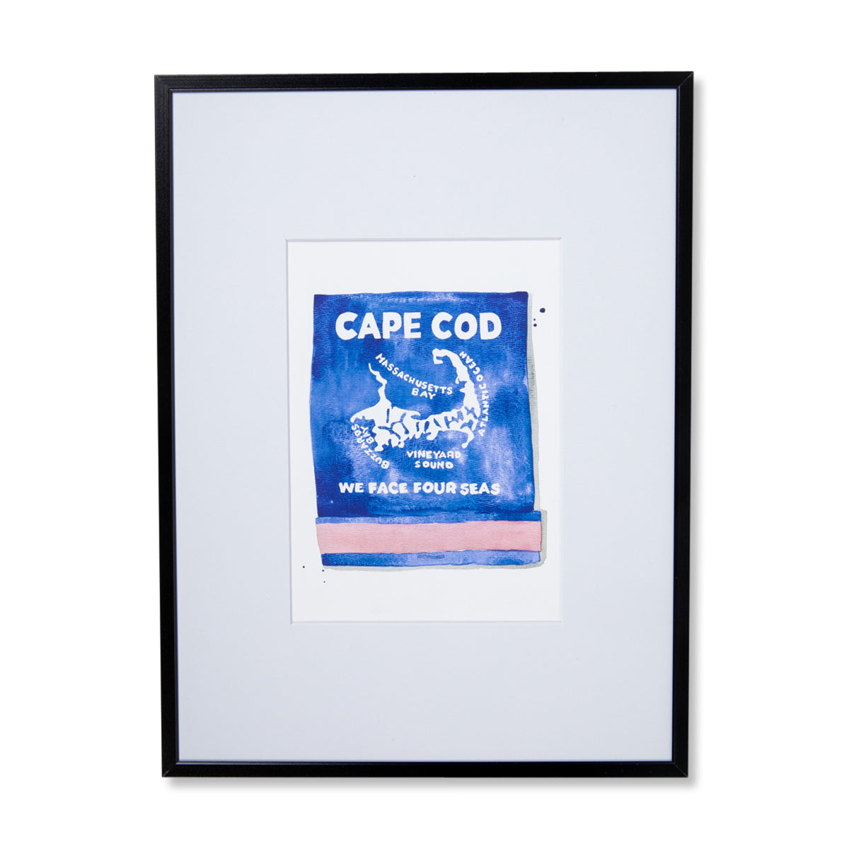 Cape Cod Matchbook Art Print - Osadia Concept Store