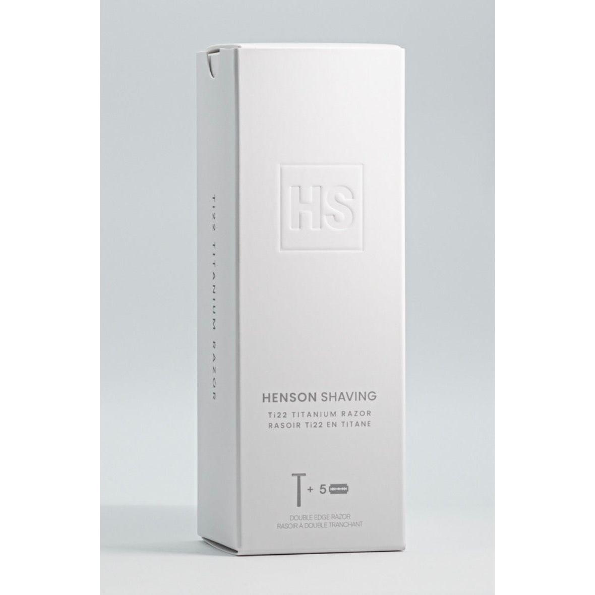 Henson Shaving [AL22-V2] Titanium Safety Razor