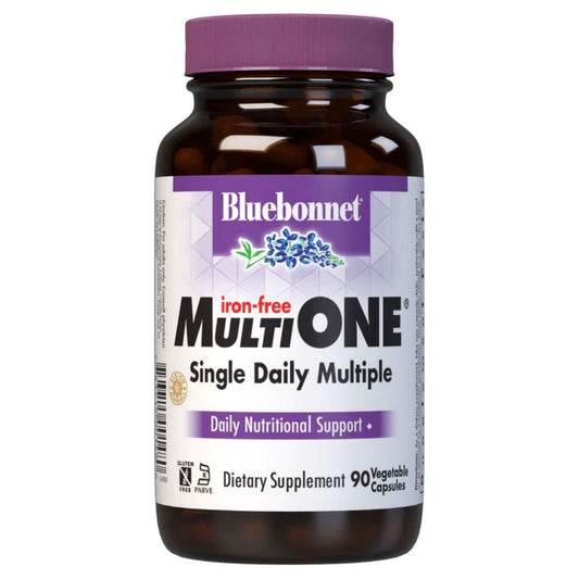 Bluebonnet Multi One Iron Free, 90 Vegetable Capsules
