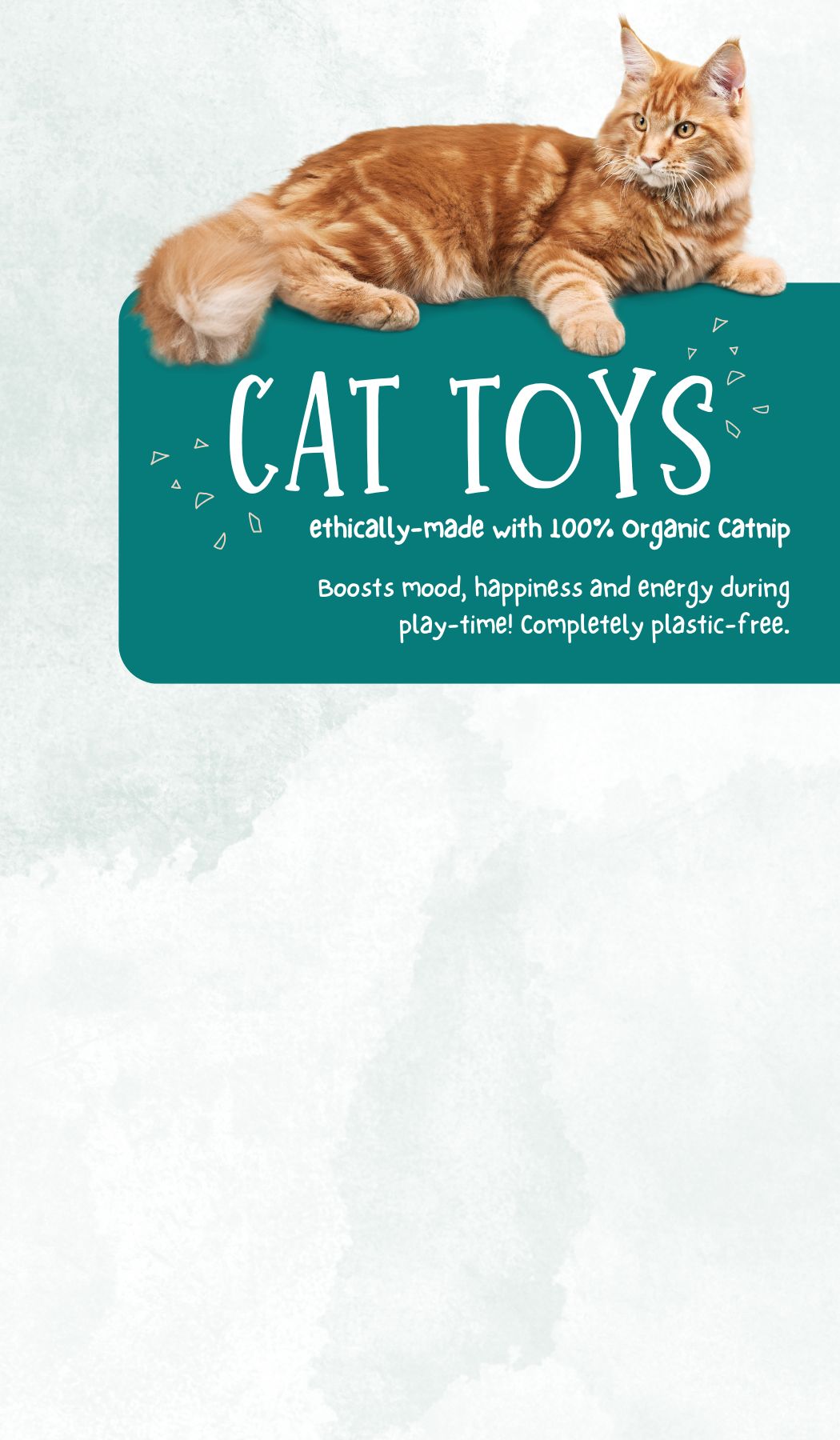Organic Catnip Hacky Sack Cat Toy