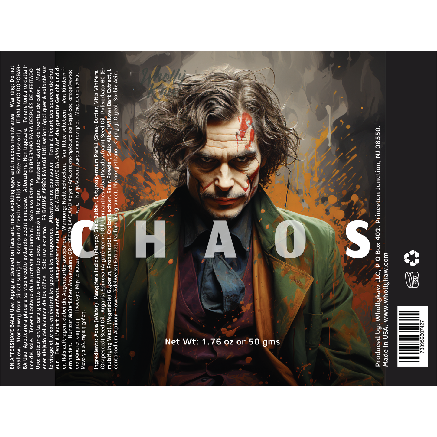 Wholly Kaw Chaos Shaving Collection