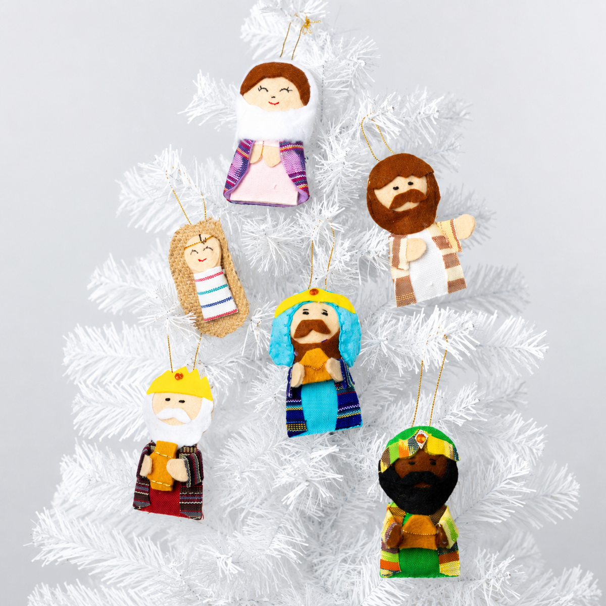 Nativity Ornament & Puppet Set