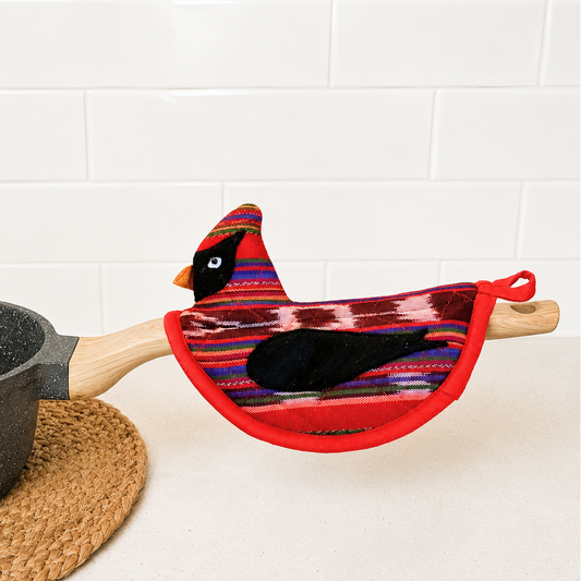 Cardinal Pot Holder