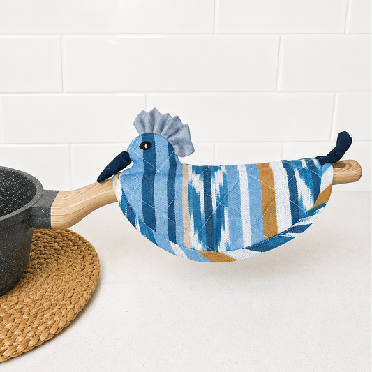 Belted Kingfisher Pot Holder