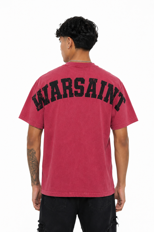 Warsaint Wingspan Tee - Red/Black