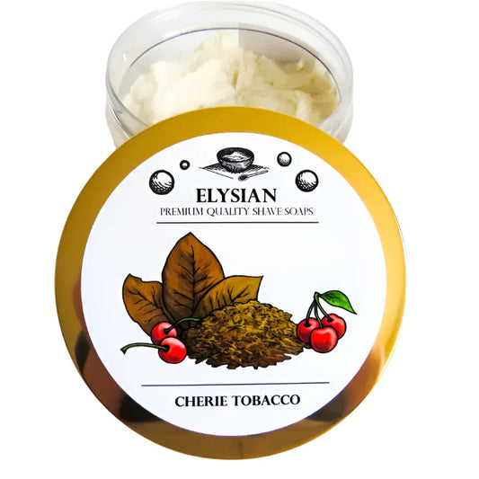 Elysian Cherie Tobacco Shaving Collection