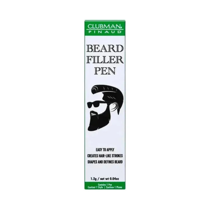 Clubman Pinaud Beard Filler Pen Black 0.04Oz