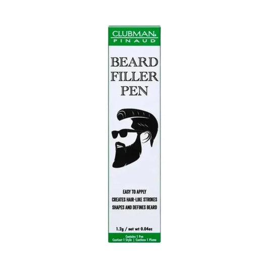 Clubman Pinaud Beard Filler Pen Black 0.04Oz