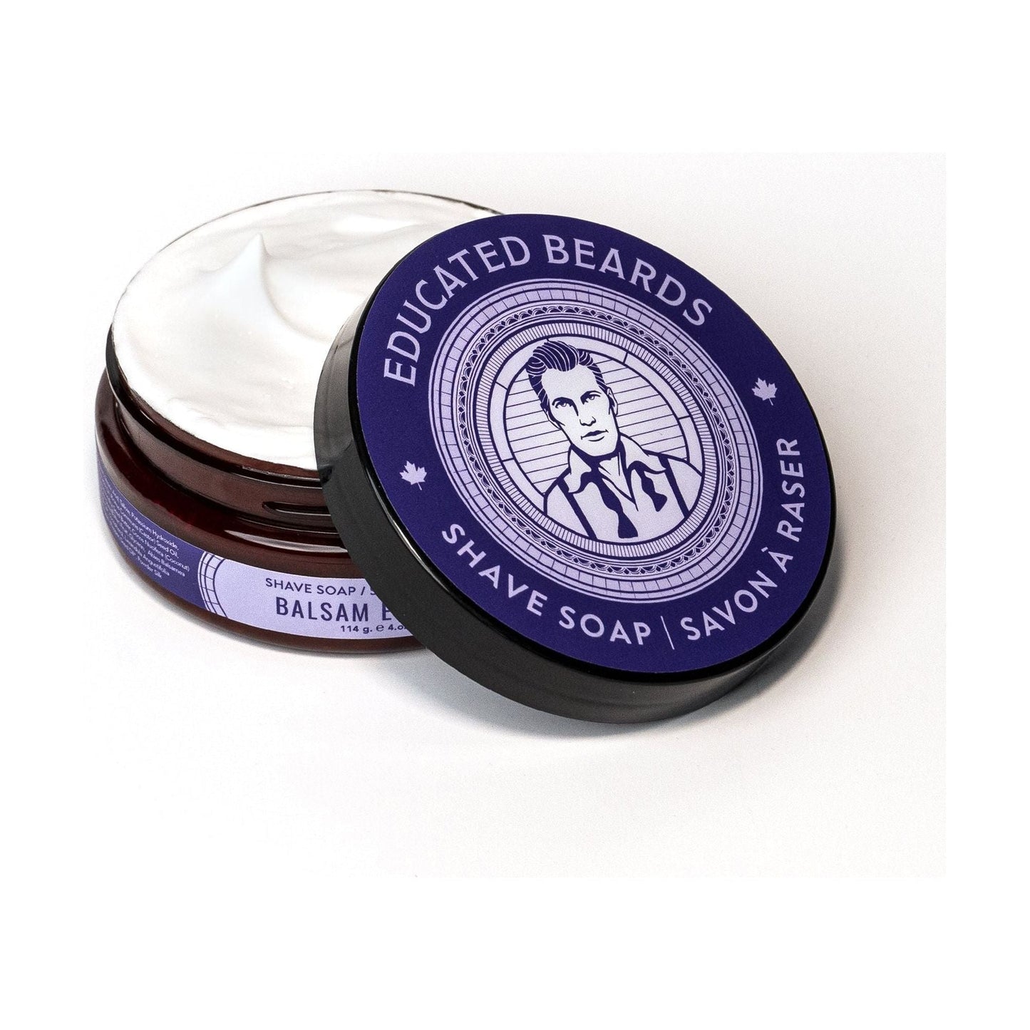Educated Beards Balsam Eclipse Shave Soap 4 oz