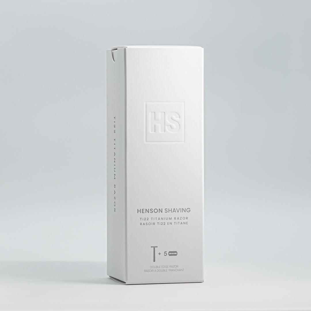 Henson Shaving [AL22-V2] Titanium Safety Razor