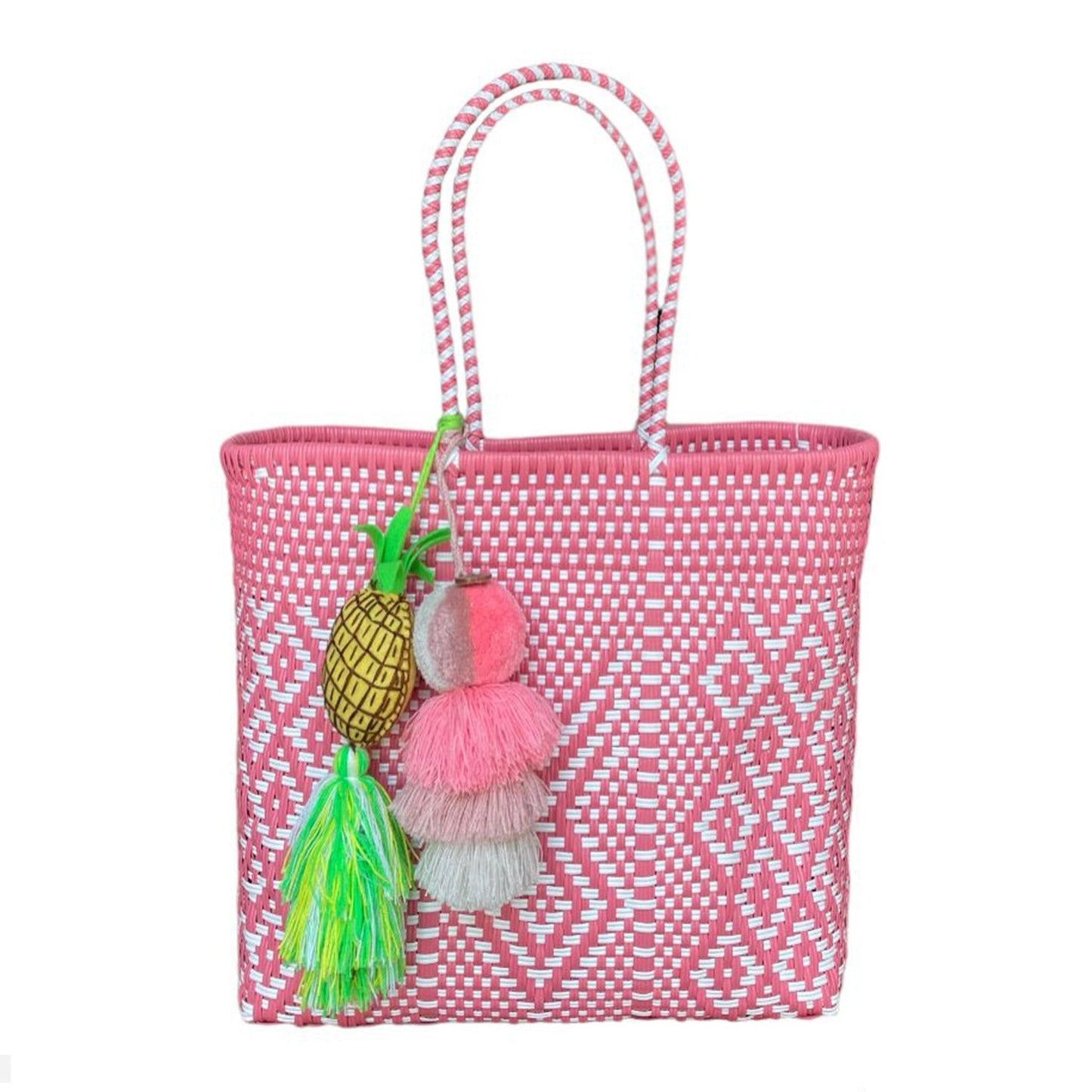 Coral - The Pineapple Tote Dudley Stephens X Squeeze De Citron®️
