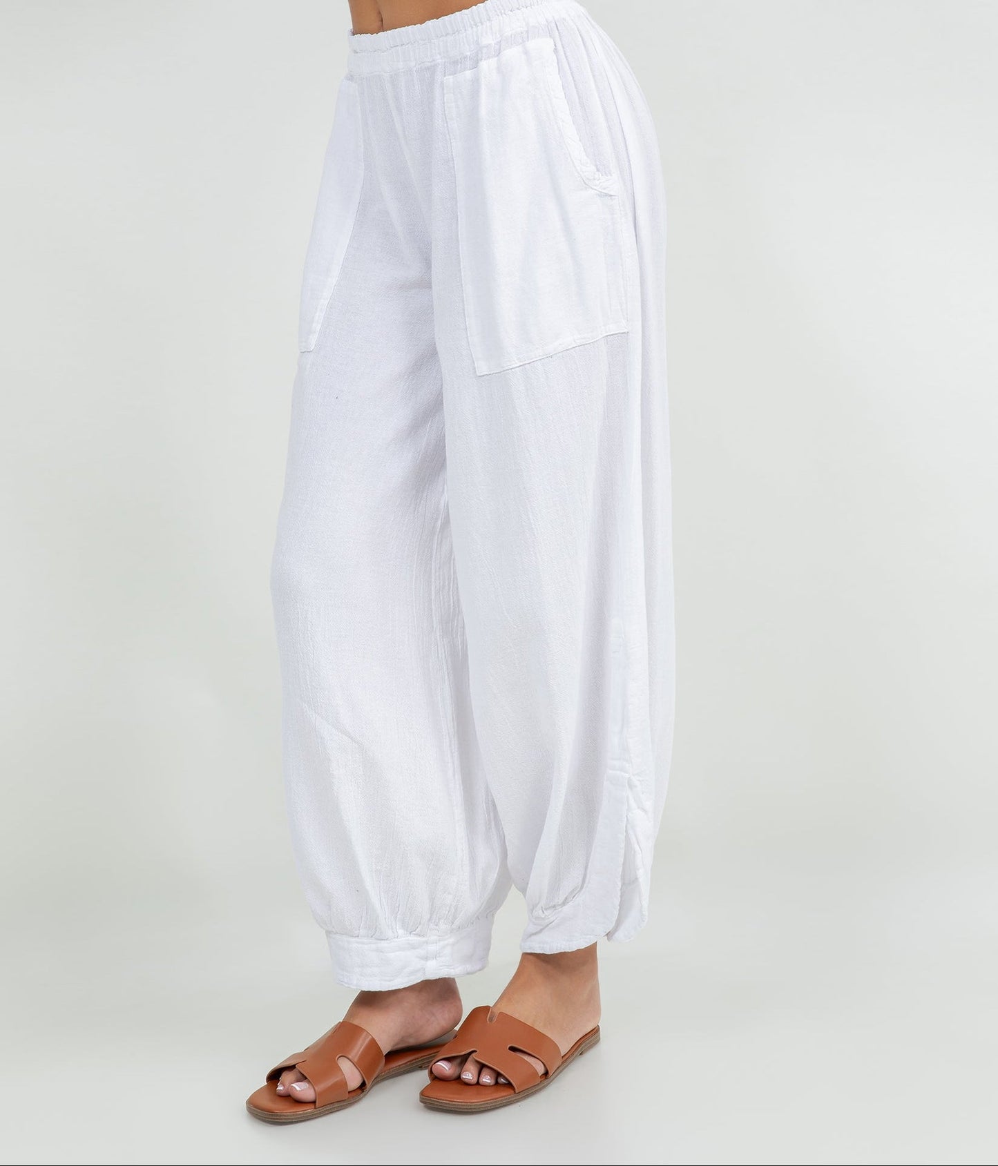 Deloris Pants 100% Cotton Gauze- With Pockets!