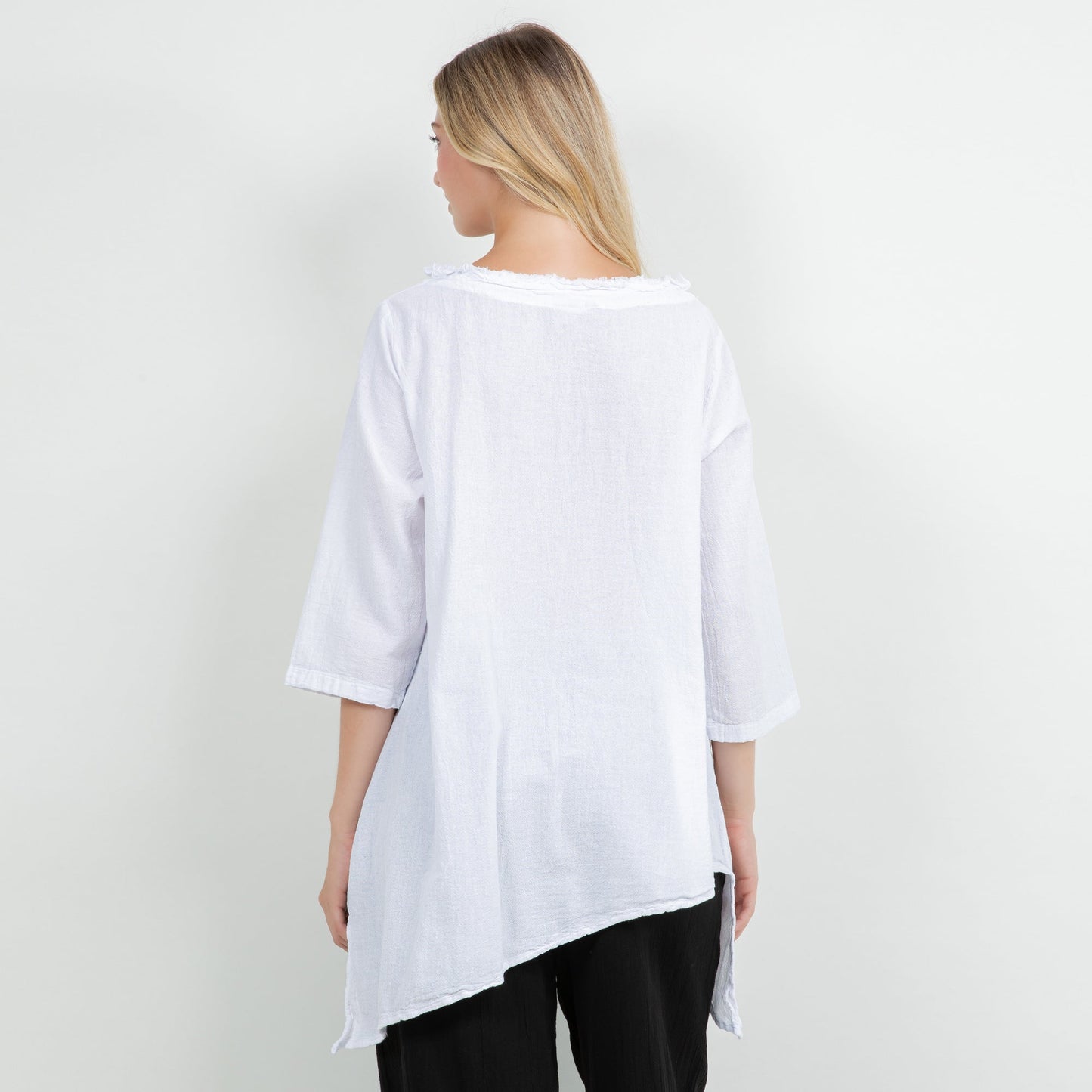 Zoe Top - Looser Fitting Comfort 100% Cotton Gauze