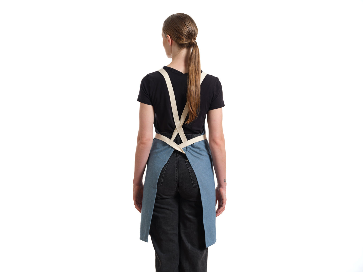 Crossback Apron - Solid Twill