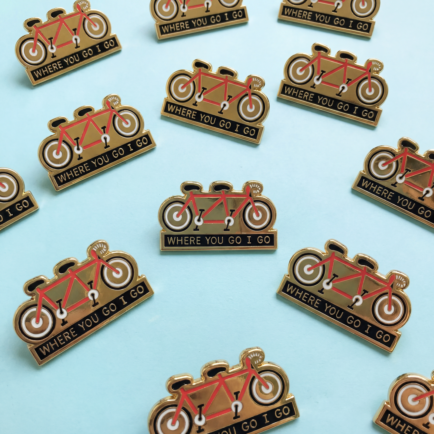Cute Enamel Pins on Gift Cards - 40+ Options!