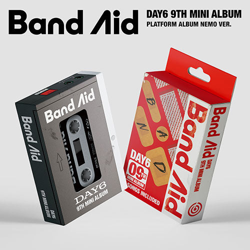 Day6 9th Mini Album - Band Aid (Platform Album Nemo Ver Random)