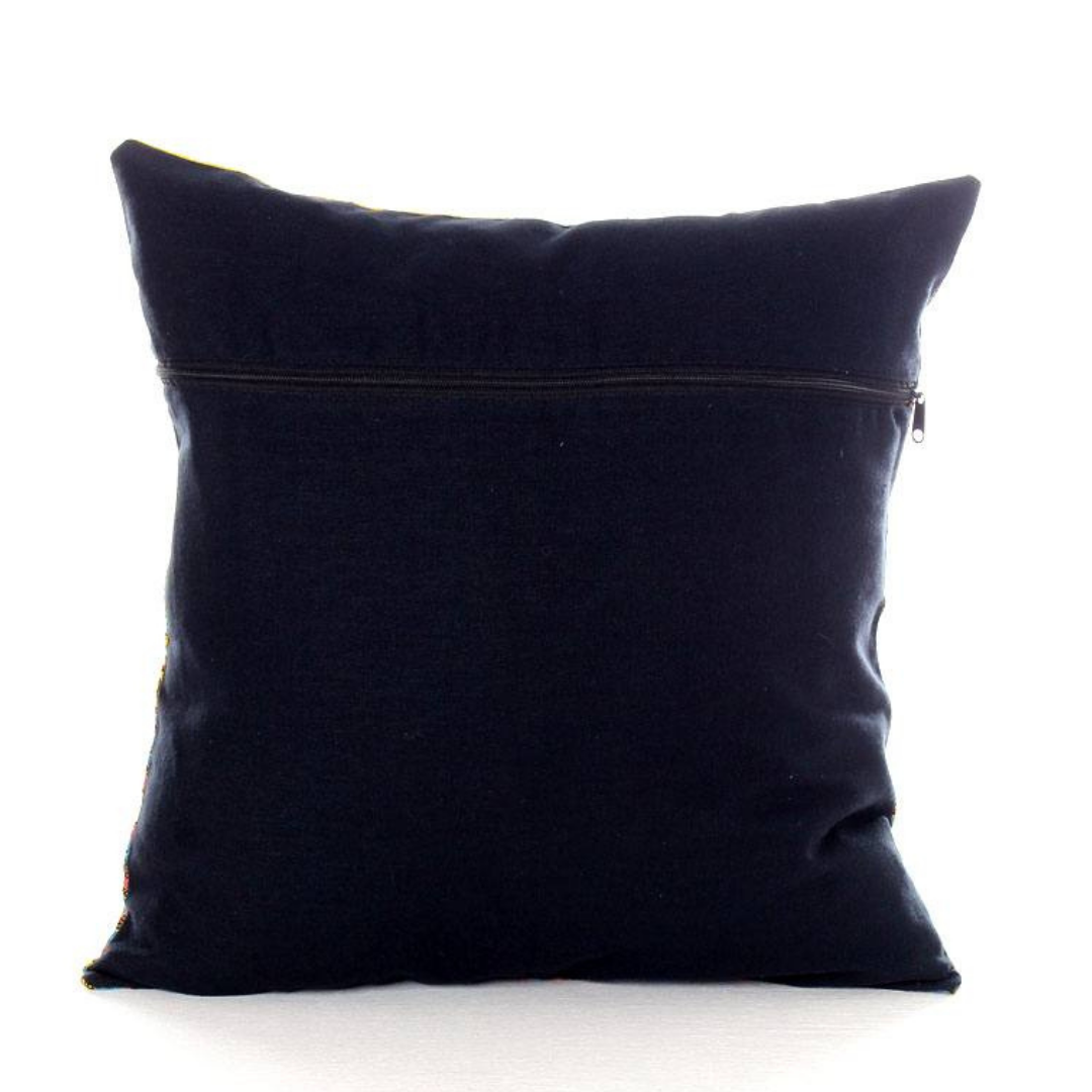 Bangkok Diamond Embroidered Pillow Cover - Thailand