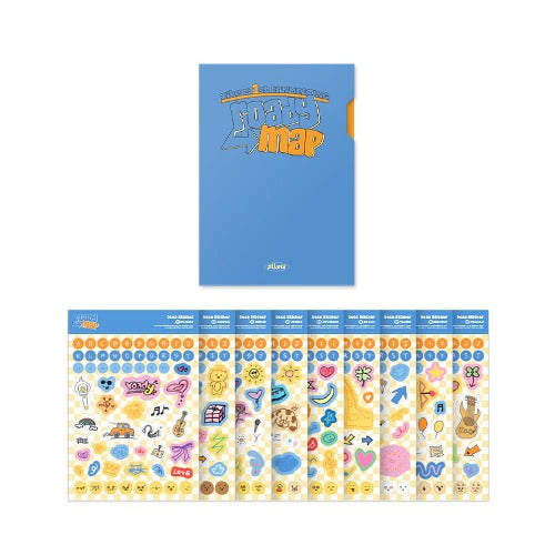 Xikers - Roadymap 1st Fan Meeting Official MD Deco Sticker Pack