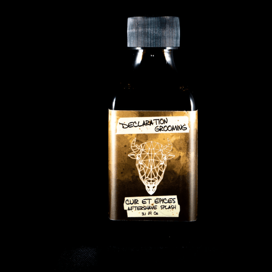 Declaration Grooming Cuir et Epices Aftershave Splash 3 Oz