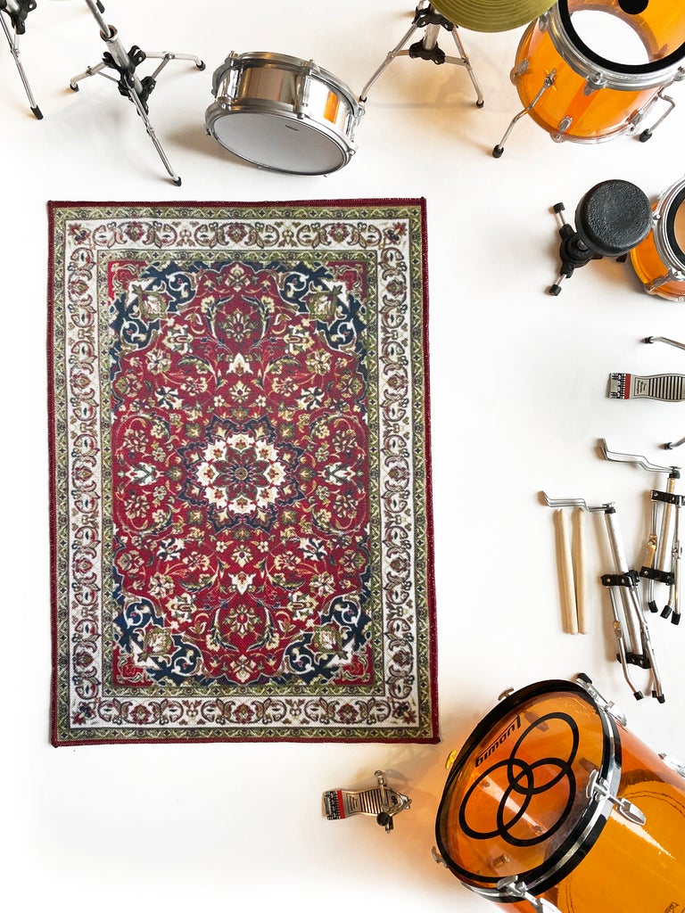 Vintage Drum Rug - Miniature for 1:4 Scale Drum Kit Models - Osadia Concept Store