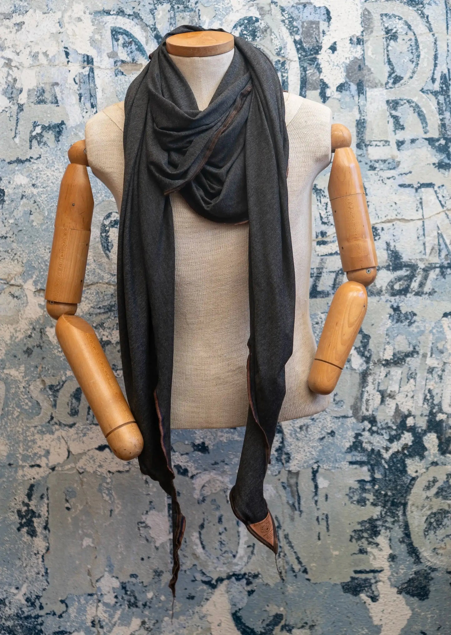 Smokey Grey Snuggle Scarf - Osadia Concept Store