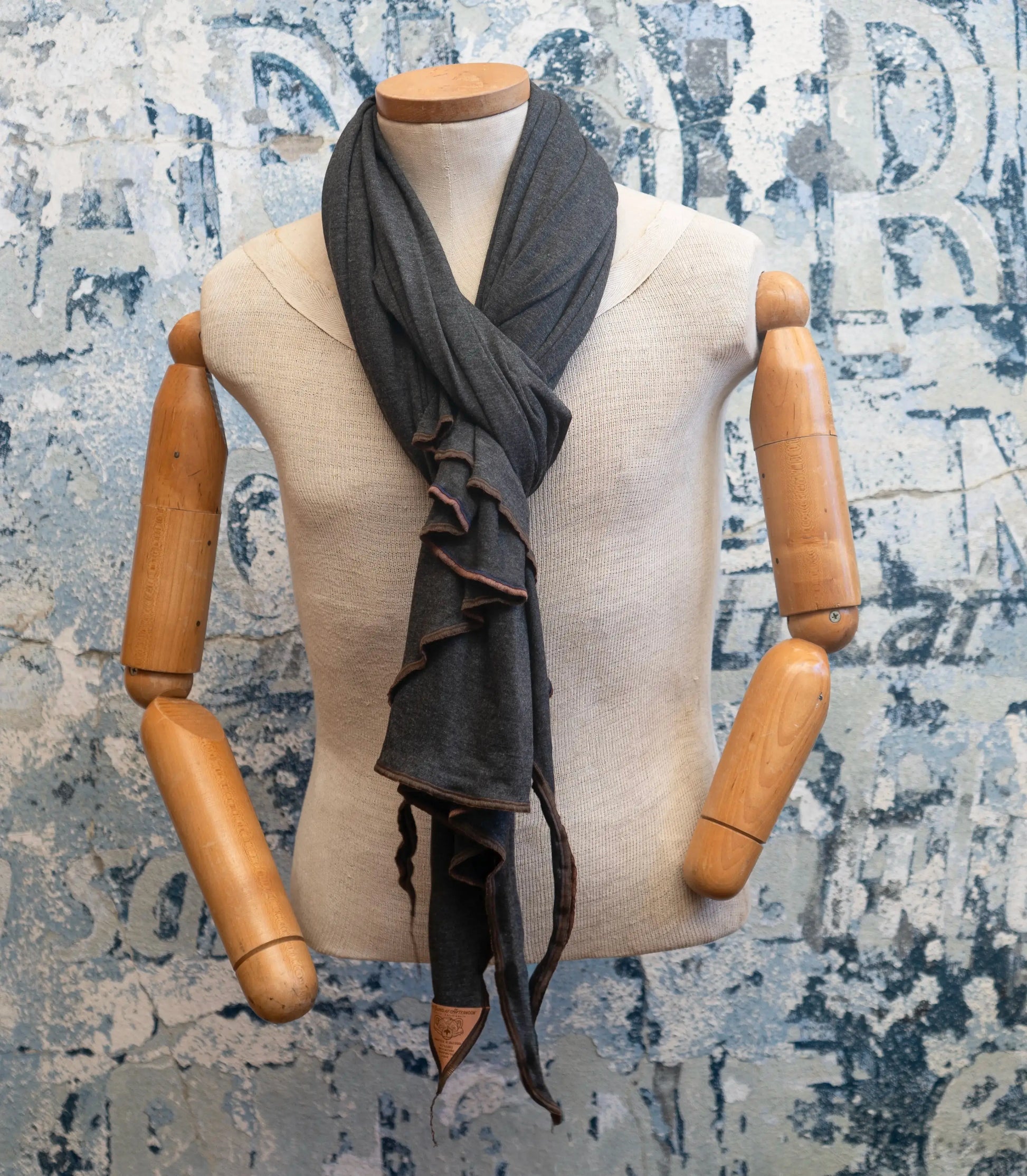Smokey Grey Snuggle Scarf - Osadia Concept Store