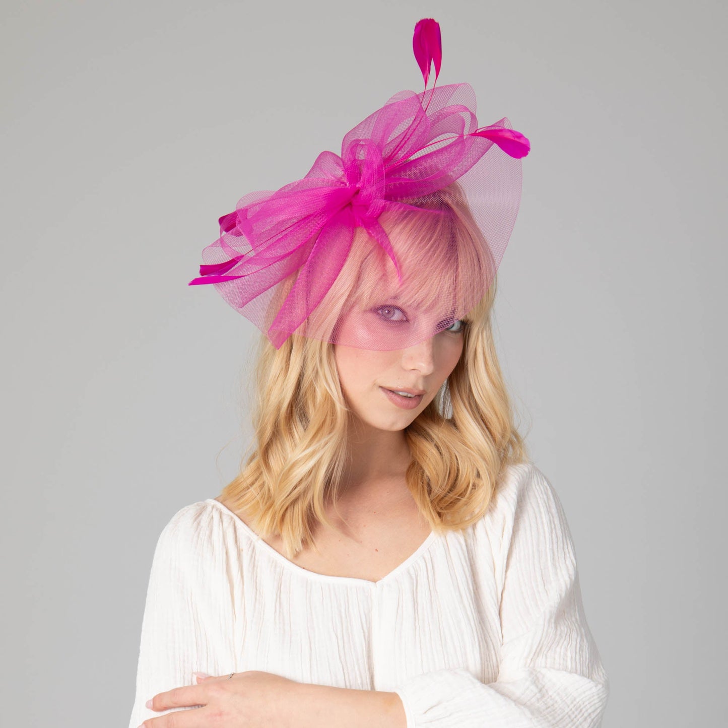 Women's Organza Fascinator Headband