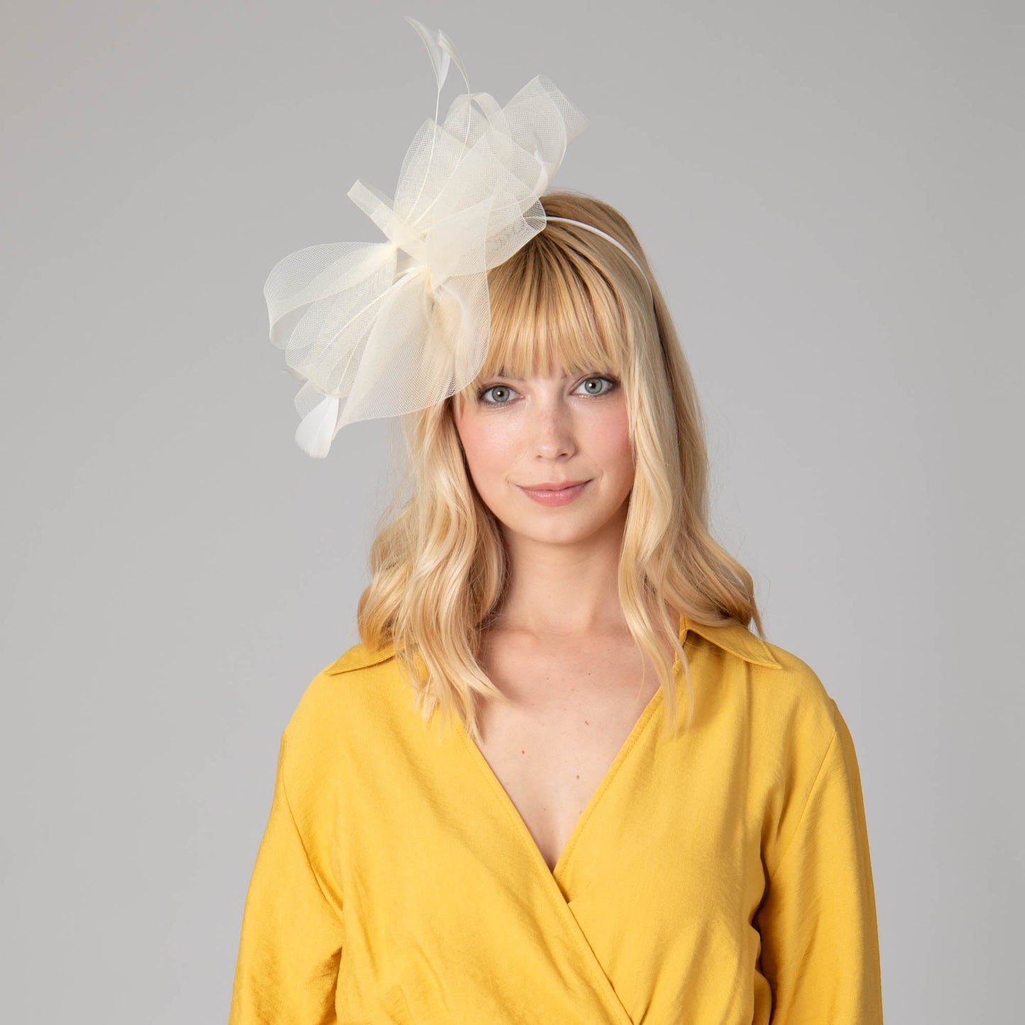 Women's Organza Fascinator Headband