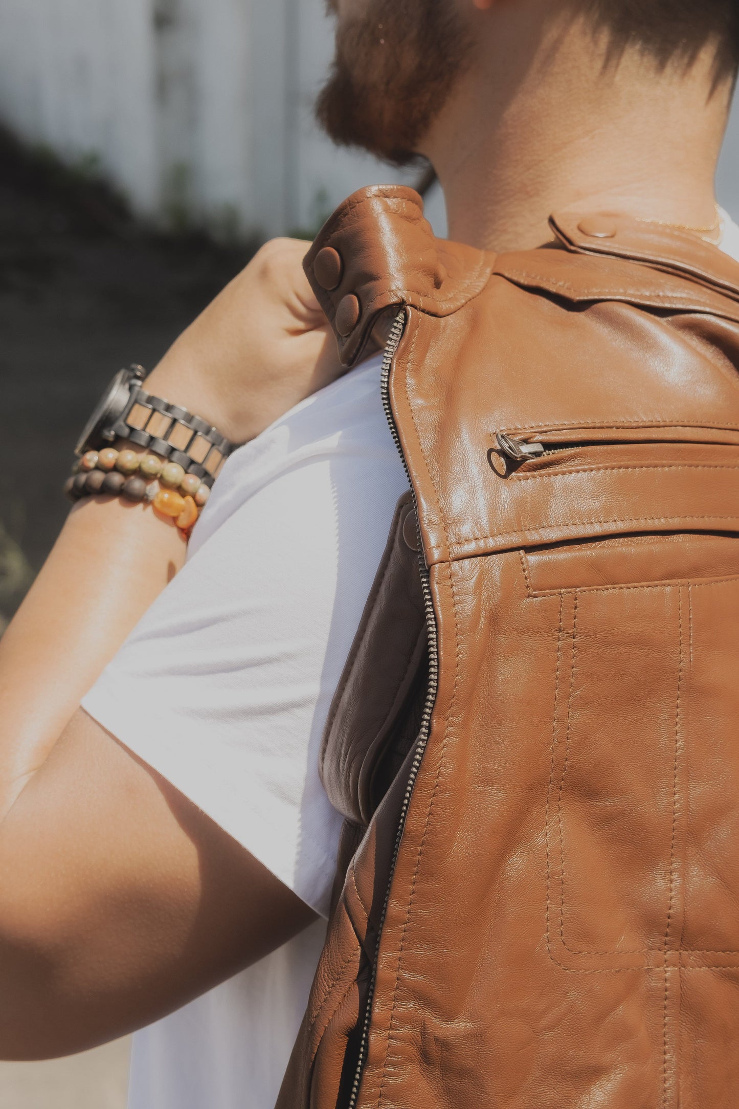 The Wilkinson Brown Leather Jacket