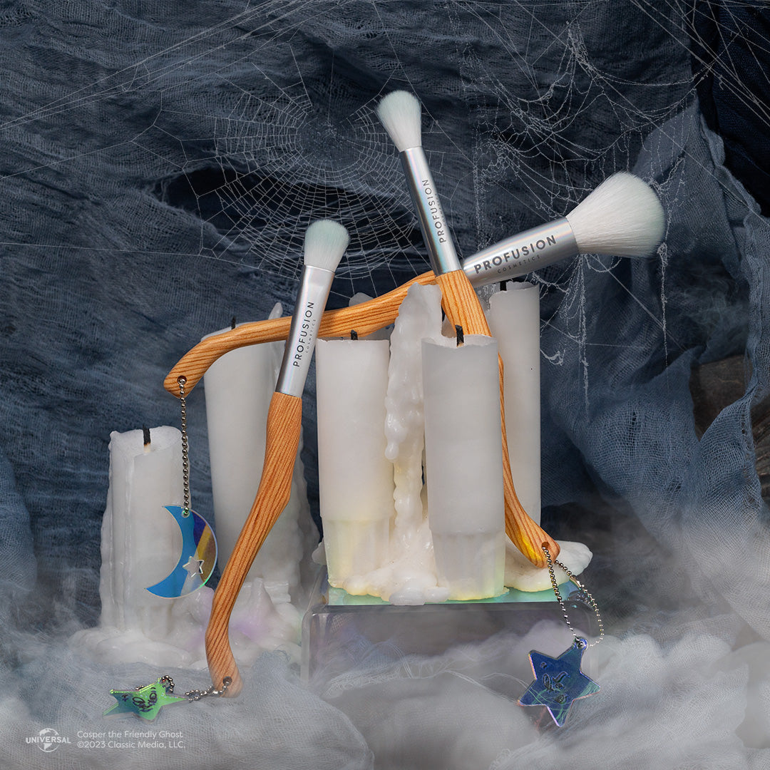 Casper the Friendly Ghost |  Friendly Blend 3 PC Eye & Face Brush Set - Osadia Concept Store