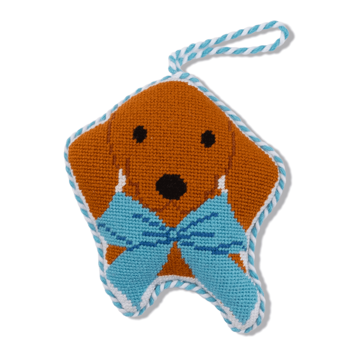 Needlepoint Icon Ornament - Dachshund