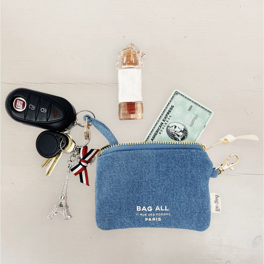 Mini Trinket Pouch, Denim - Osadia Concept Store