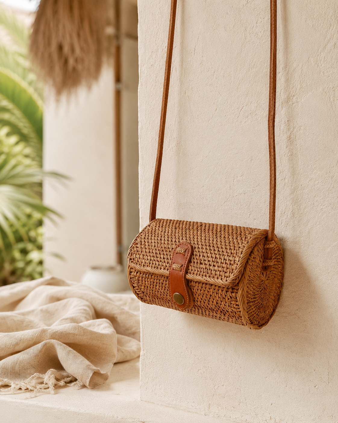 Diah Rattan Purse
