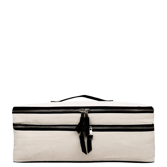 Double Hair Tools Travel Case, Cream