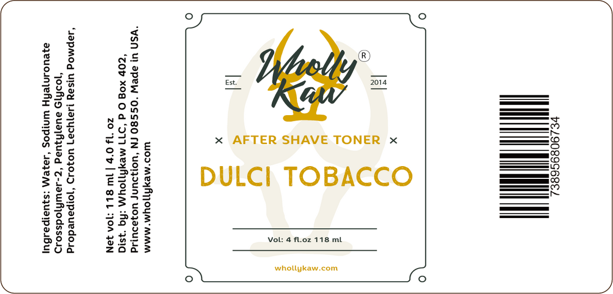 Dulci Tobacco After Shave Toner