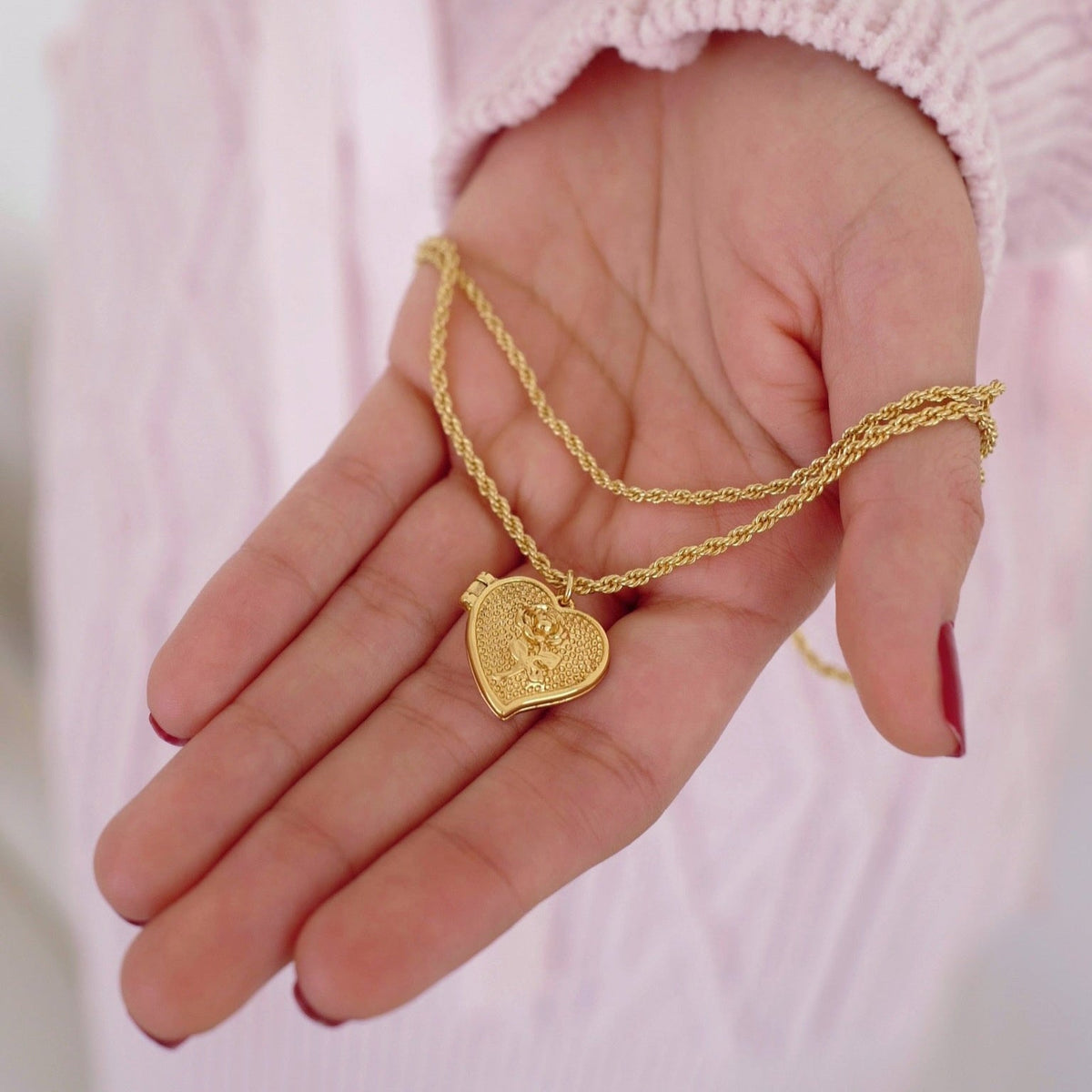 FS x For Love & Lemons Lottie Layered Heart Locket