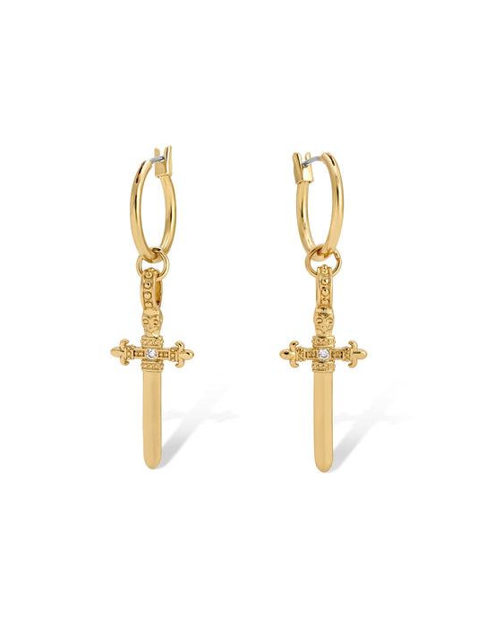 The Alexandra Hoop Earrings - Gold - Osadia Concept Store