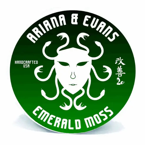 Ariana & Evans Emerald Moss Shaving Collection