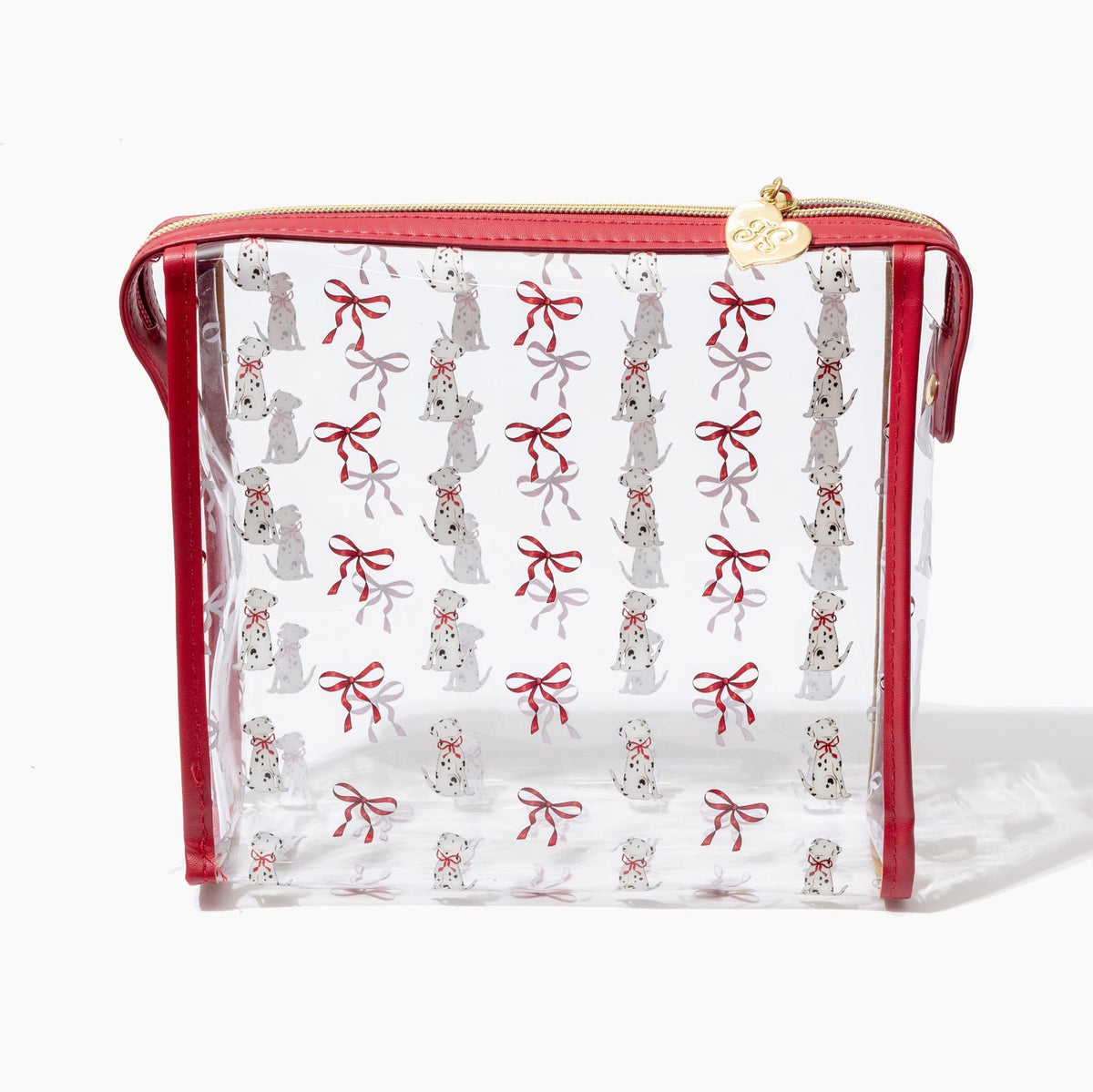 Dalmation Bow Makeup Bag