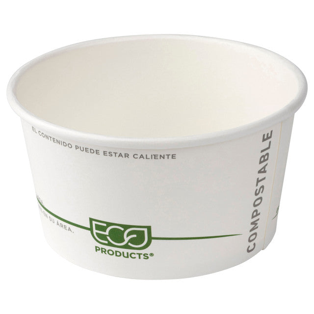 Eco-Products GreenStripe Renewable & Compostable Food Container, 12oz (QTY 500), SKU EP-BSC12-GS