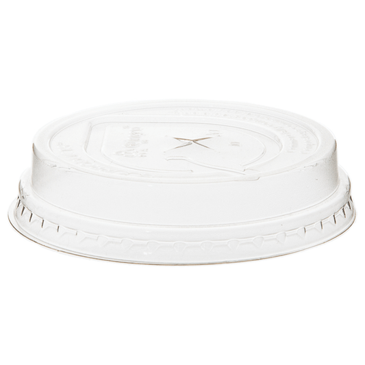 GreenStripe Renewable & Compostable Cold Cup Flat Lids, Fits 7 & 10oz Cold Cups (QTY:1000)