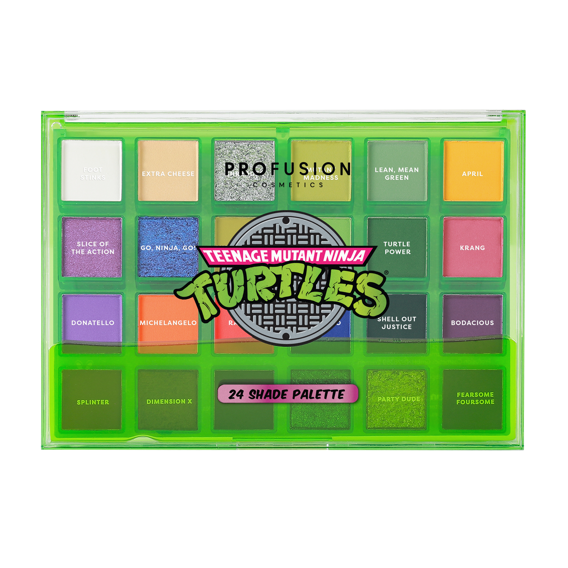 TMNT |  24 Shade Palette - Osadia Concept Store