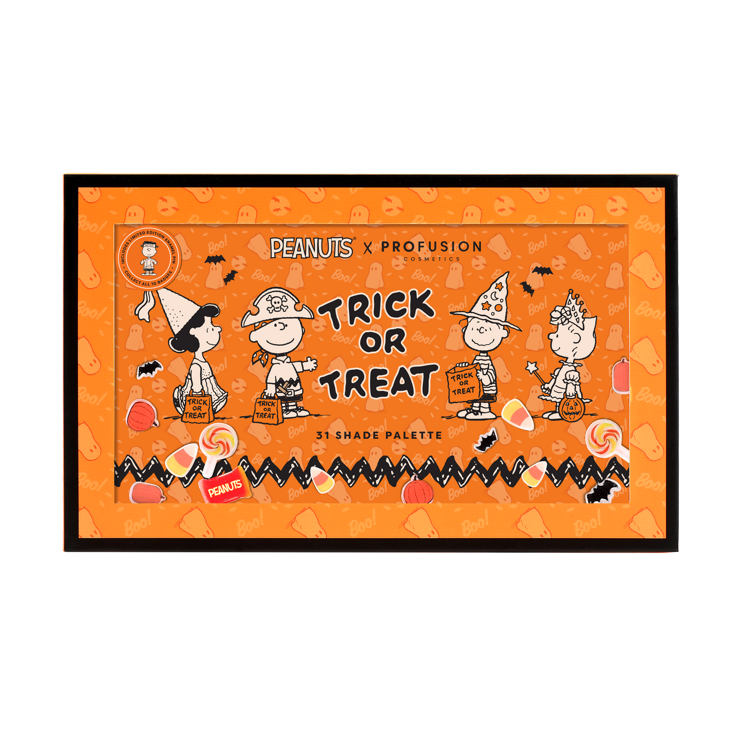 Peanuts Halloween | Trick or Treat 31 Shade Palette - Osadia Concept Store